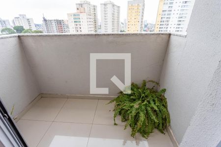 Varanda da sala de apartamento à venda com 2 quartos, 54m² em Centro, Diadema