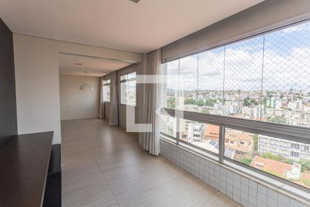 Sala 1 de apartamento para alugar com 4 quartos, 167m² em Grajaú, Belo Horizonte