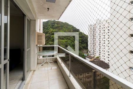 Varanda da Sala de apartamento para alugar com 3 quartos, 121m² em Centro, Guarujá