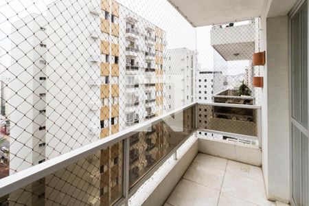 Varanda da Sala de apartamento para alugar com 3 quartos, 121m² em Centro, Guarujá