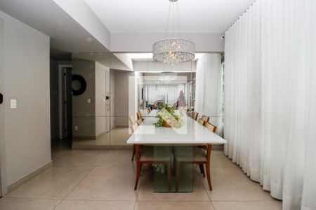 Sala jantar de apartamento à venda com 3 quartos, 105m² em Lourdes, Belo Horizonte