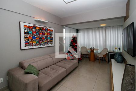 Sala de apartamento à venda com 3 quartos, 105m² em Lourdes, Belo Horizonte