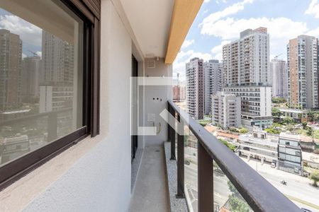 Varanda de apartamento à venda com 1 quarto, 32m² em Jardim das Acacias, São Paulo