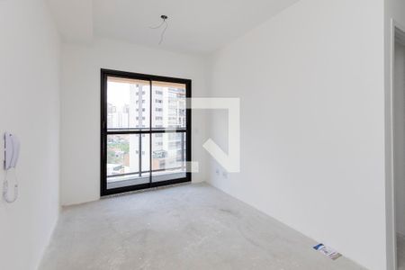 Sala/ Cozinha de apartamento à venda com 1 quarto, 32m² em Jardim das Acacias, São Paulo