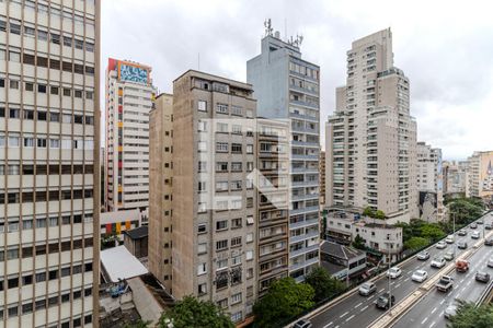 Vista do Studio de kitnet/studio à venda com 1 quarto, 22m² em Vila Buarque, São Paulo