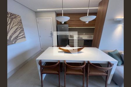 Sala de Jantar de apartamento à venda com 3 quartos, 80m² em Vila da Serra, Nova Lima