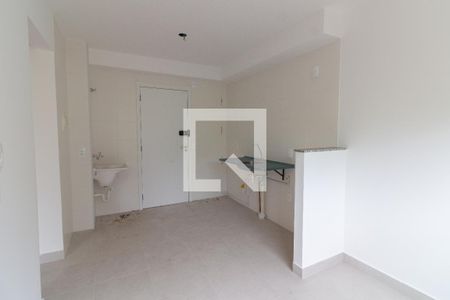 Sala/Cozinha de apartamento à venda com 2 quartos, 33m² em Jardim Celeste, São Paulo