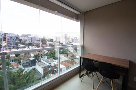 Varanda Studio de kitnet/studio à venda com 1 quarto, 33m² em Vila Madalena, São Paulo