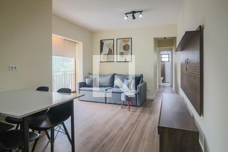 Sala de apartamento para alugar com 2 quartos, 60m² em Vila Polopoli, São Paulo