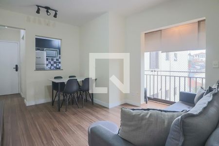 Sala de apartamento para alugar com 2 quartos, 60m² em Vila Polopoli, São Paulo