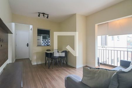 Sala de apartamento para alugar com 2 quartos, 60m² em Vila Polopoli, São Paulo