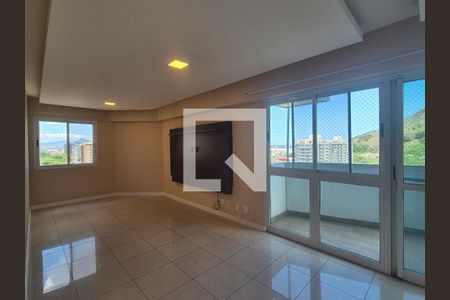 Sala de apartamento para alugar com 3 quartos, 114m² em Recreio dos Bandeirantes, Rio de Janeiro