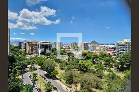 Sala - vista de apartamento para alugar com 3 quartos, 114m² em Recreio dos Bandeirantes, Rio de Janeiro