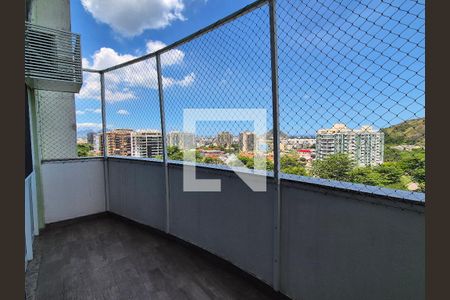 Varanda Sala de apartamento para alugar com 3 quartos, 114m² em Recreio dos Bandeirantes, Rio de Janeiro