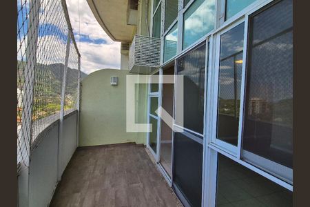 Varanda Sala de apartamento para alugar com 3 quartos, 114m² em Recreio dos Bandeirantes, Rio de Janeiro