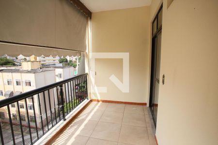 Varanda da Sala de apartamento para alugar com 3 quartos, 77m² em Freguesia (jacarepaguá), Rio de Janeiro