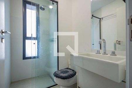 Banheiro de apartamento para alugar com 3 quartos, 105m² em Jardim das Acacias, São Paulo