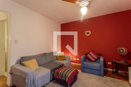 Sala de TV de apartamento para alugar com 2 quartos, 90m² em Indianópolis, São Paulo