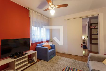 Sala de TV de apartamento para alugar com 2 quartos, 90m² em Indianópolis, São Paulo