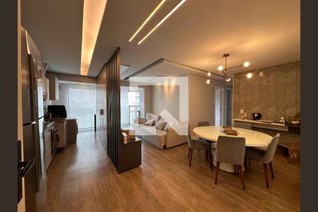 Sala de apartamento à venda com 3 quartos, 73m² em Vila Yara, Osasco