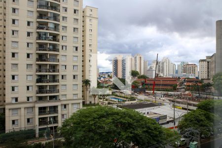 Vista da Sala e Cozinha  de apartamento para alugar com 1 quarto, 27m² em Pompeia, São Paulo