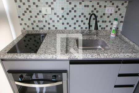 Sala e Cozinha  de apartamento para alugar com 1 quarto, 27m² em Pompeia, São Paulo