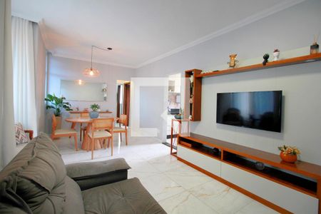 Sala de apartamento para alugar com 3 quartos, 120m² em Horto, Belo Horizonte