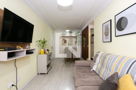 Sala de apartamento à venda com 2 quartos, 50m² em Chácara Califórnia, São Paulo