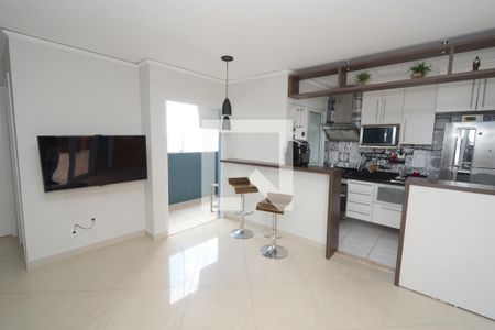 Sala de apartamento à venda com 2 quartos, 70m² em Jardim Marajoara, São Paulo