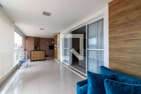 Varanda Gourmet de apartamento à venda com 4 quartos, 200m² em Santa Teresinha, São Paulo