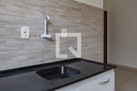 Cozinha de apartamento para alugar com 1 quarto, 48m² em Cavalhada, Porto Alegre