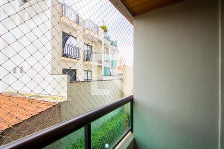 Varanda da sala de apartamento à venda com 3 quartos, 84m² em Vila Assunção, Santo André