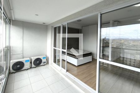 Varanda de kitnet/studio à venda com 1 quarto, 48m² em Centro, Jundiaí