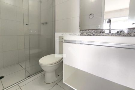 Banheiro de kitnet/studio à venda com 1 quarto, 48m² em Centro, Jundiaí