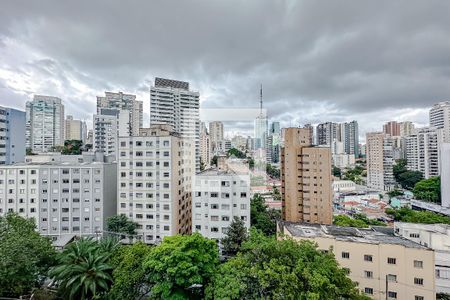 Vista da Sala de apartamento à venda com 1 quarto, 33m² em Vila Mariana, São Paulo