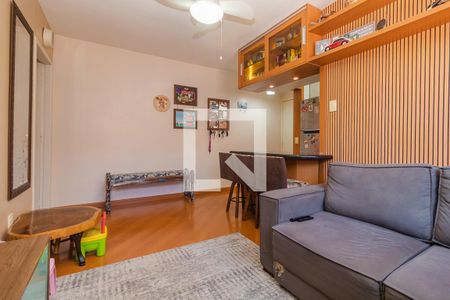 Sala de apartamento à venda com 2 quartos, 60m² em Teresópolis, Porto Alegre