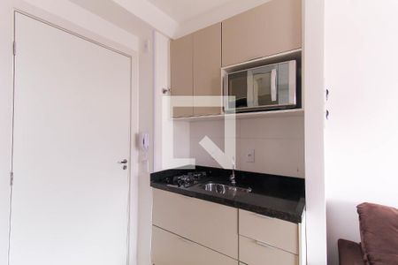 Sala/Cozinha de apartamento à venda com 1 quarto, 28m² em Mooca, São Paulo