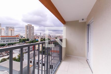 Varanda de apartamento à venda com 1 quarto, 28m² em Mooca, São Paulo