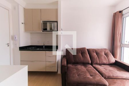 Sala/Cozinha de apartamento à venda com 1 quarto, 28m² em Mooca, São Paulo