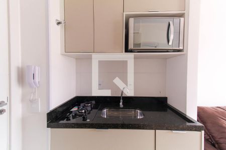 Sala/Cozinha de apartamento à venda com 1 quarto, 28m² em Mooca, São Paulo