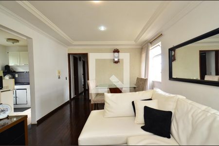 Sala de apartamento à venda com 3 quartos, 84m² em São Lucas, Belo Horizonte