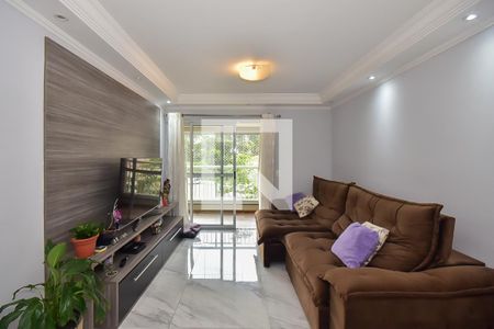 Sala de apartamento à venda com 3 quartos, 92m² em Jardim Henriqueta, Taboão da Serra