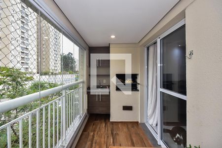 Varanda de apartamento à venda com 3 quartos, 92m² em Jardim Henriqueta, Taboão da Serra