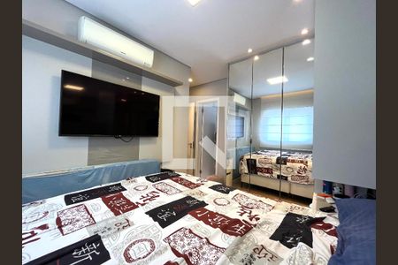 Suíte  de apartamento à venda com 2 quartos, 70m² em Vila Monte Alegre, São Paulo