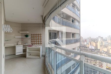 Varanda de apartamento à venda com 1 quarto, 45m² em Santa Ifigênia, São Paulo