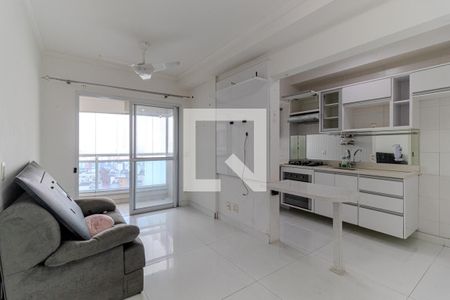 Sala de apartamento à venda com 1 quarto, 45m² em Santa Ifigênia, São Paulo