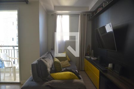 Sala  de apartamento à venda com 2 quartos, 59m² em Parque João Ramalho, Santo André