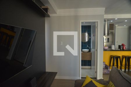 Sala  de apartamento à venda com 2 quartos, 59m² em Parque João Ramalho, Santo André