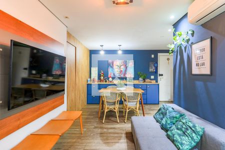 Sala de apartamento à venda com 2 quartos, 68m² em Jardim Dom Bosco, São Paulo