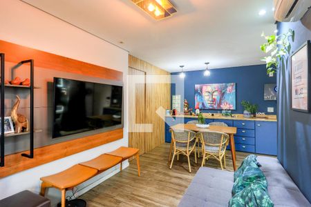 Sala de apartamento à venda com 2 quartos, 68m² em Jardim Dom Bosco, São Paulo